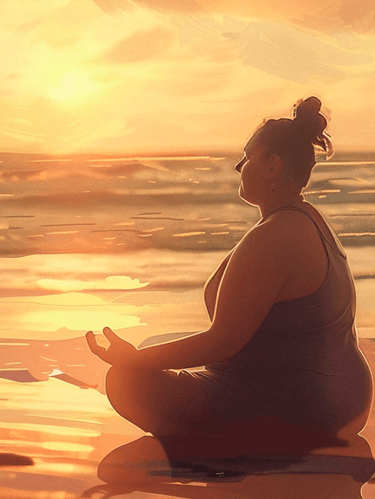 Yoga Hero Background Mobile