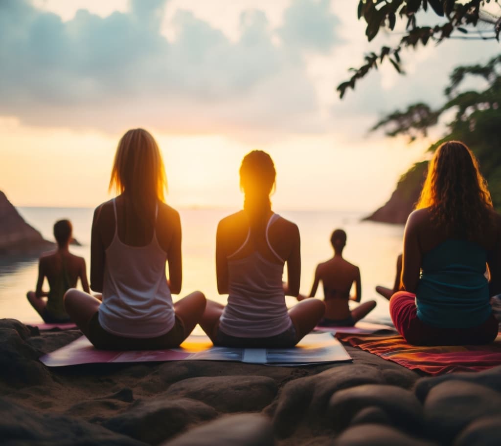 Yoga Practice Background